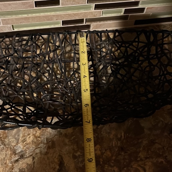 Elegant Gothic Style Black Fruit Basket - Picture 5 of 5